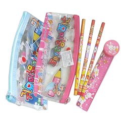 ZF透明筆袋文具5件套組(5124060)