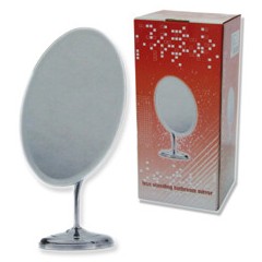 M325 高級鍍鉻橢圓立鏡(中)