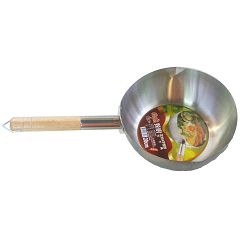 ST304 極厚雪平鍋20CM(木柄)