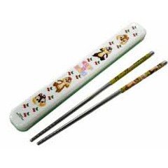 HB-616 迪士尼不鏽鋼餐具組(奇奇