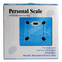 玻璃電子體重計