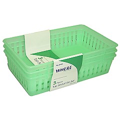 G303 麗緻大平籃3入