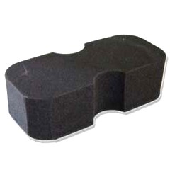 高密度加厚洗車泡棉(灰)