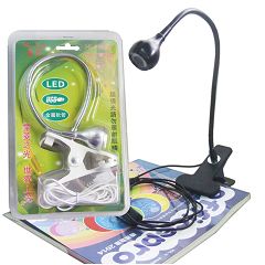 HL-6829 LED可彎軟管夾燈(USB)