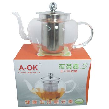 A-OK 花茶壺(蘋果型)600CC