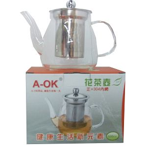 A-OK 花茶壺(柚子型)600CC