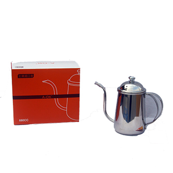 A-OK #304全鋼細口壺680CC(手沖