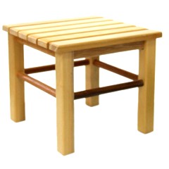 C103 牢而固實木小方椅