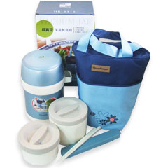 HK-3312 1.2L超真空保溫餐盒組(