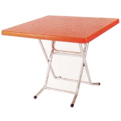 TB08R 紅面生意桌3*3(高)