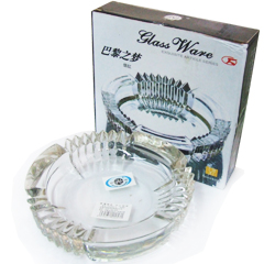 3152 圓形玻璃煙灰缸(14CM)